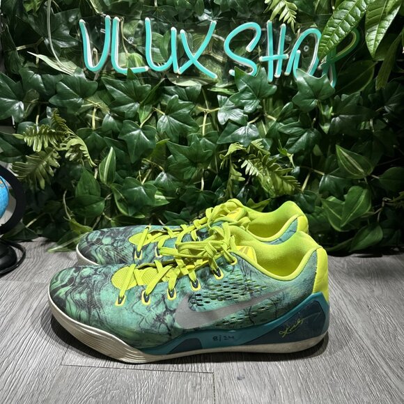 Nike Kobe 9 EM Low \'Easter\' Basketball Shoes 646701-300 Mens sz 13
